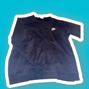 Nike Black crewneck sweatshirt